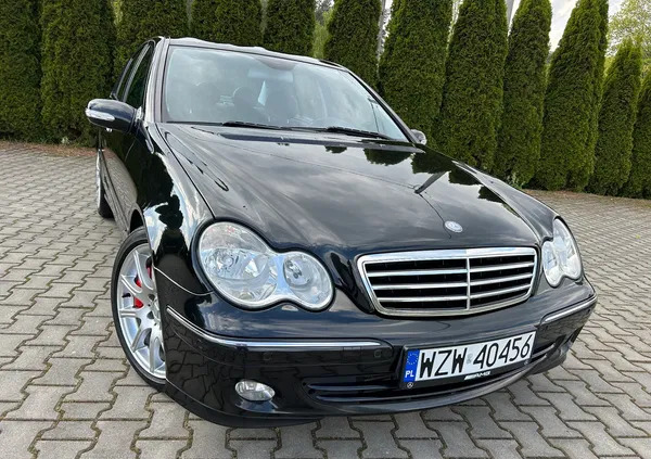 mazowieckie Mercedes-Benz Klasa C cena 22900 przebieg: 195777, rok produkcji 2005 z Krynki